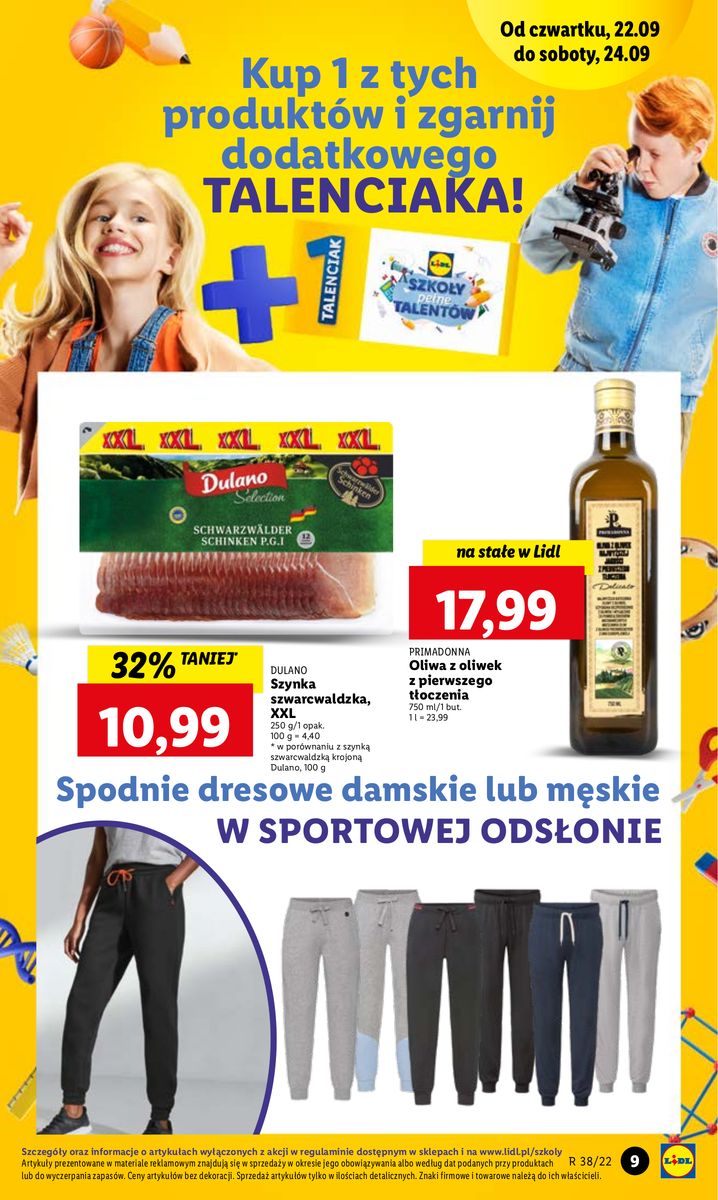 Gazetka OFERTA WAŻNA OD 22.09 DO 24.09