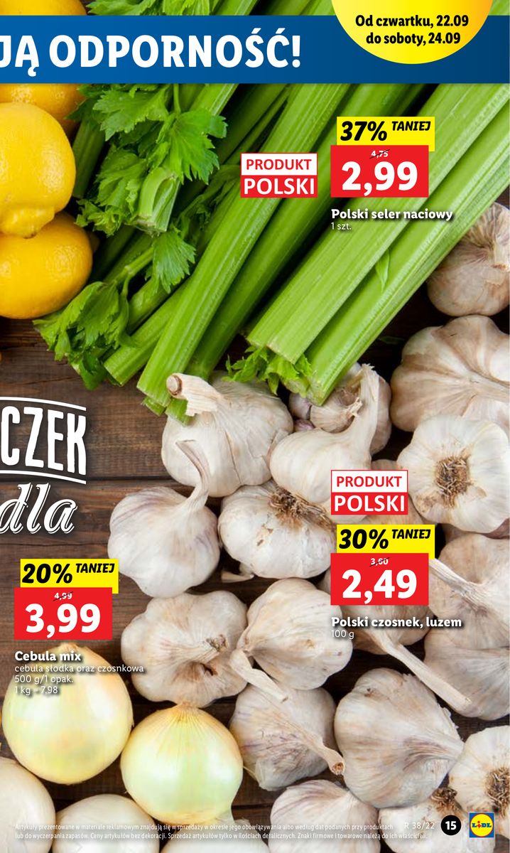 Gazetka OFERTA WAŻNA OD 22.09 DO 24.09