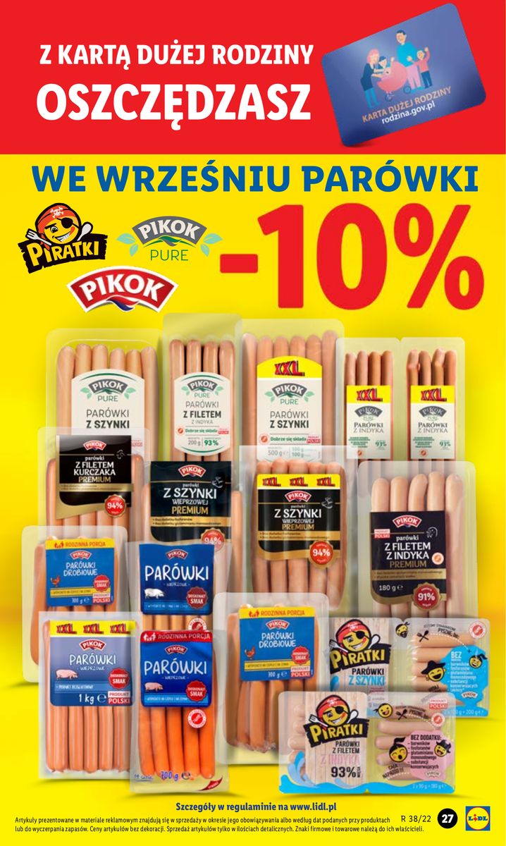 Gazetka OFERTA WAŻNA OD 22.09 DO 24.09