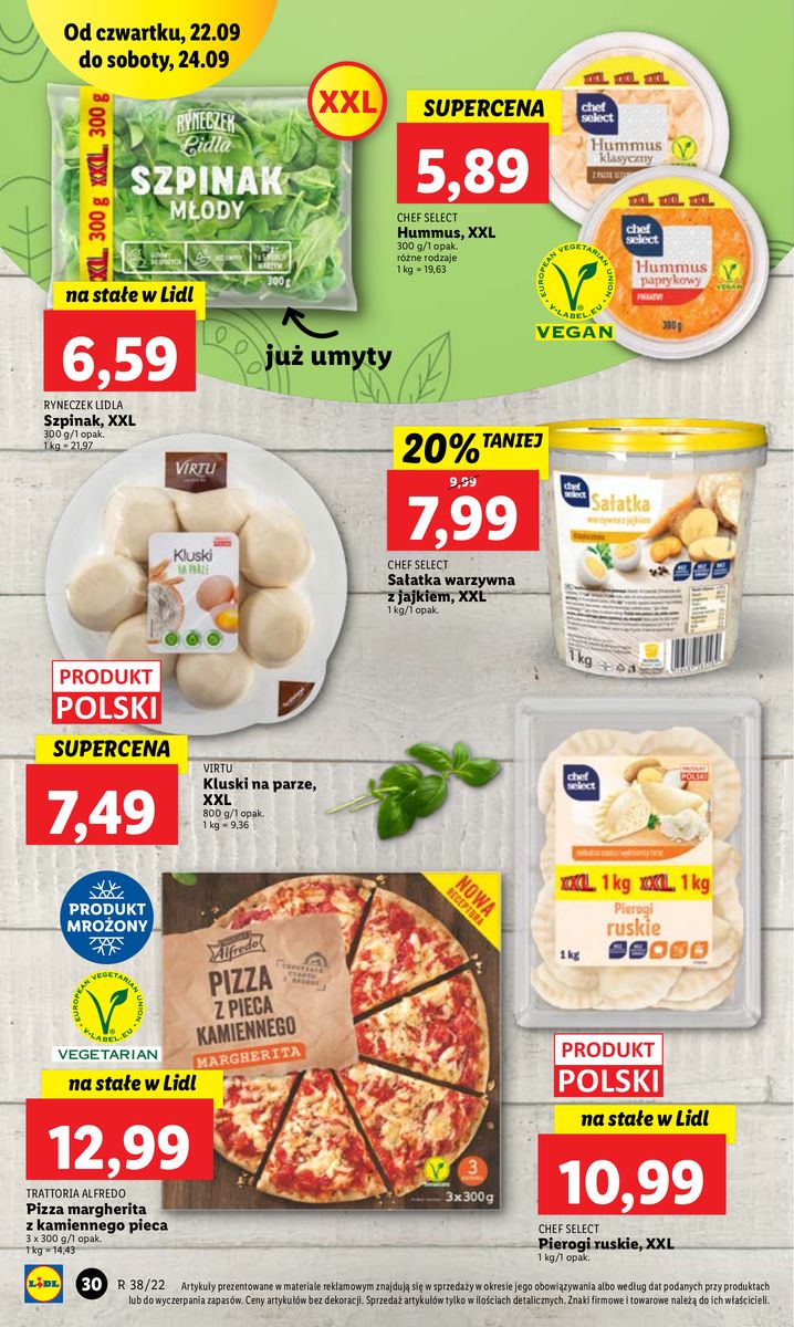 Gazetka OFERTA WAŻNA OD 22.09 DO 24.09