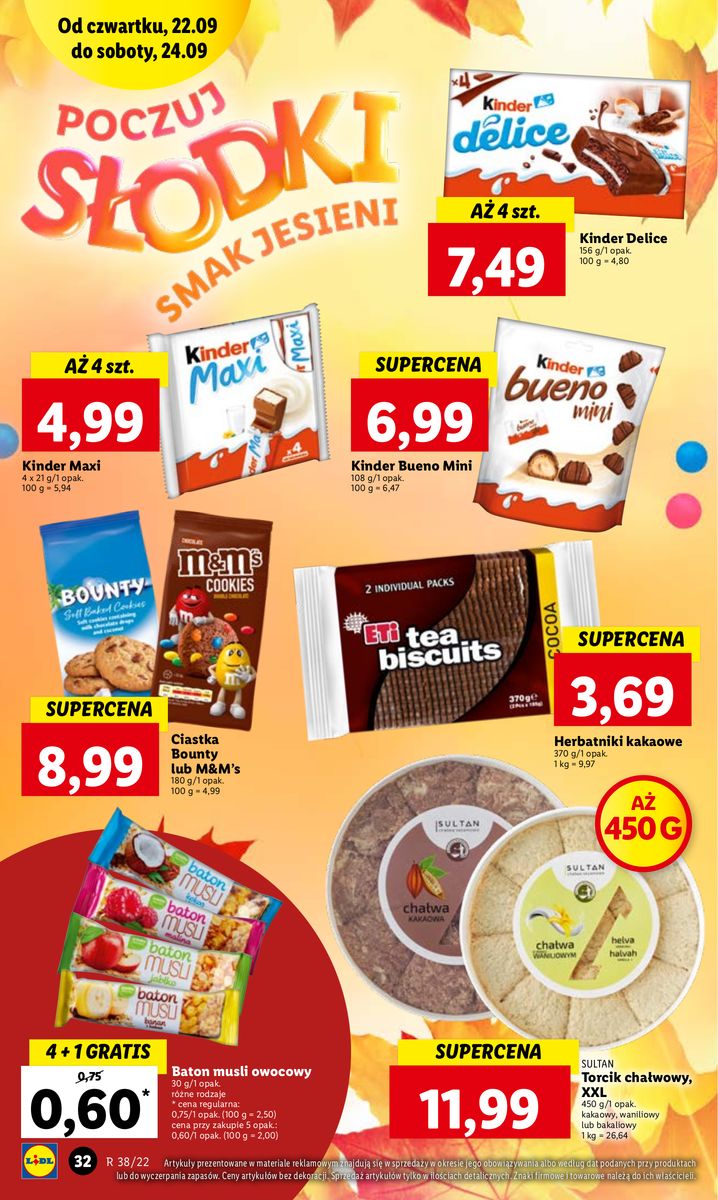Gazetka OFERTA WAŻNA OD 22.09 DO 24.09
