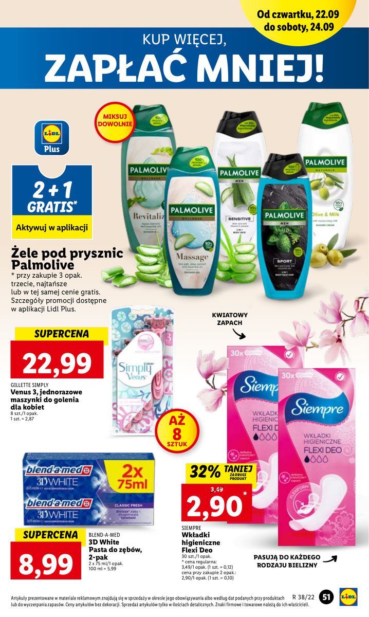 Gazetka OFERTA WAŻNA OD 22.09 DO 24.09