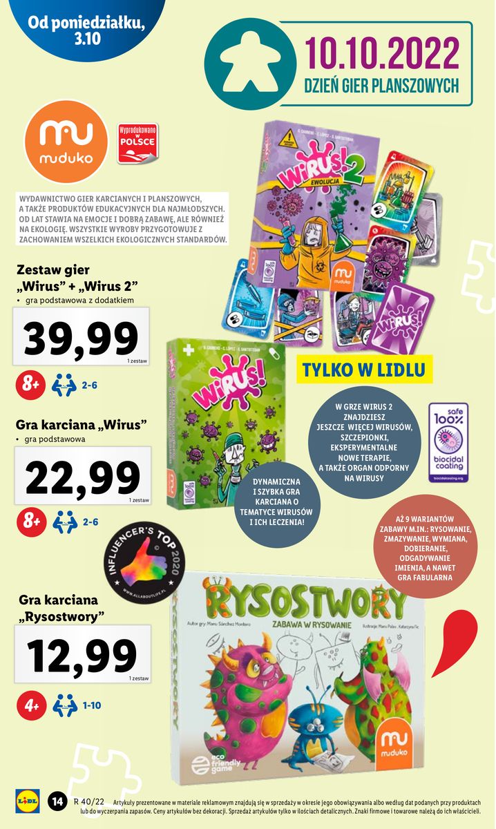 Gazetka OFERTA WAŻNA OD 03.10