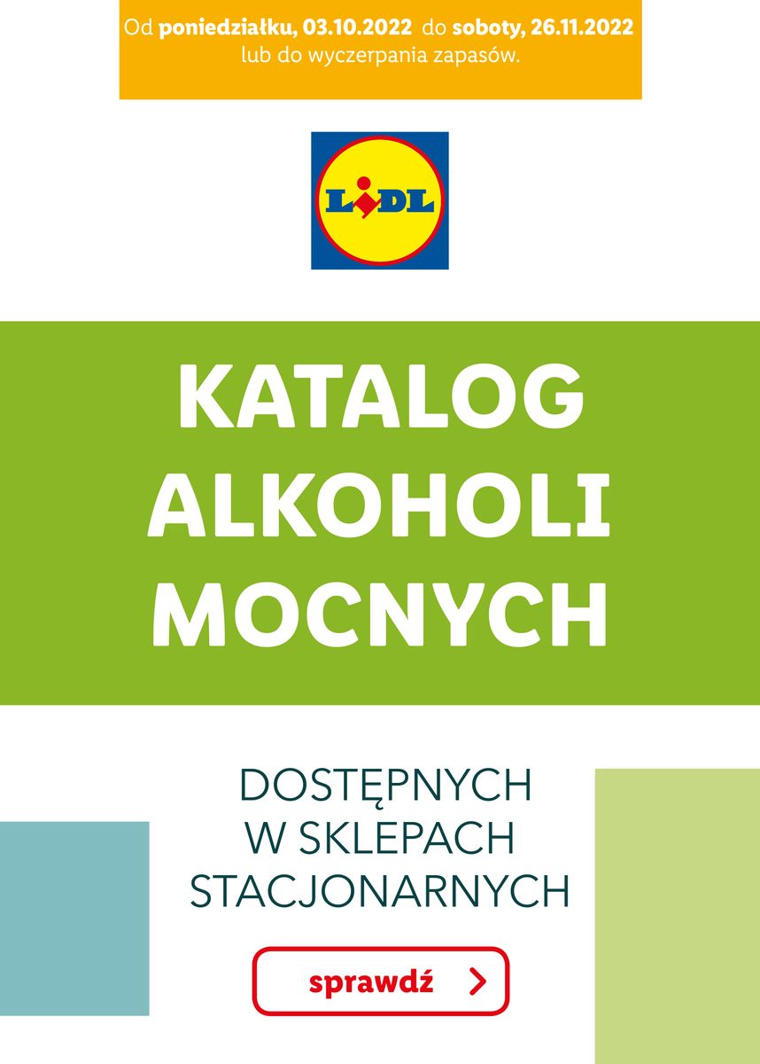 Gazetka KATALOG ALKOHOLI MOCNYCH