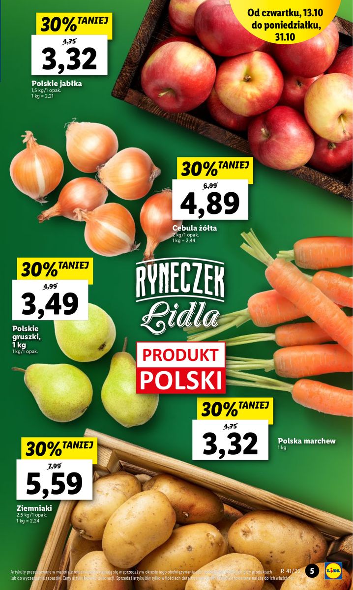 Gazetka OFERTA WAŻNA OD 13.10 DO 15.10