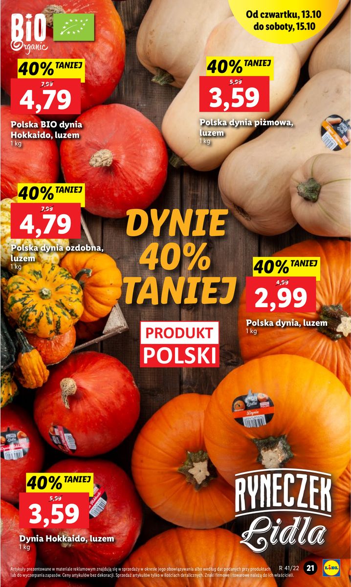 Gazetka OFERTA WAŻNA OD 13.10 DO 15.10