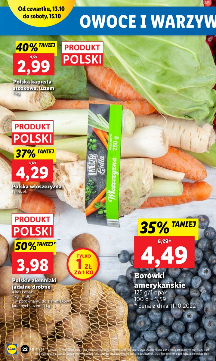 Gazetka OFERTA WAŻNA OD 13.10 DO 15.10