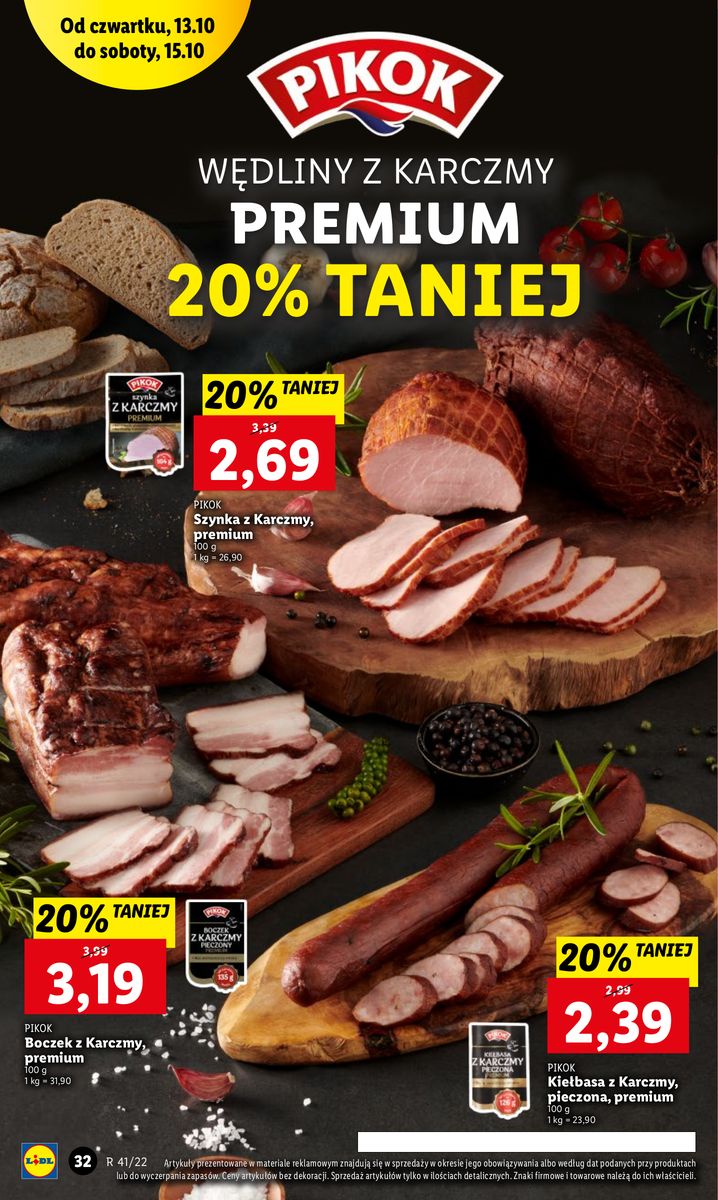 Gazetka OFERTA WAŻNA OD 13.10 DO 15.10