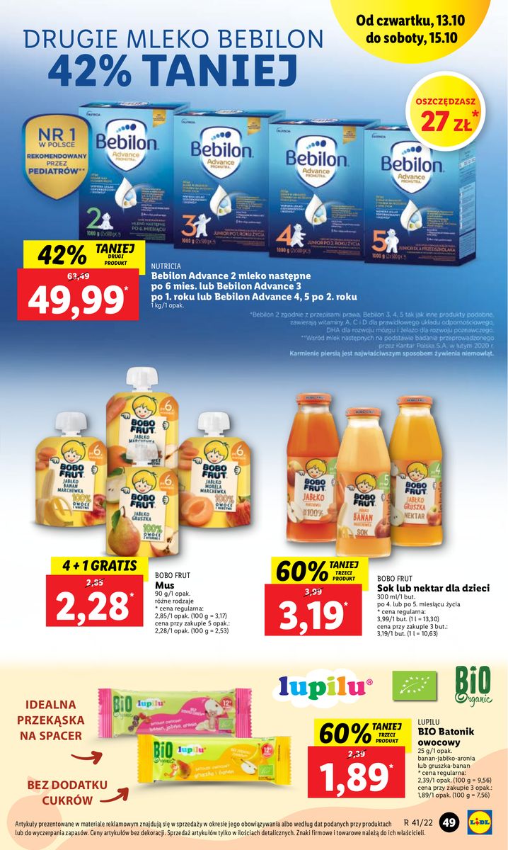 Gazetka OFERTA WAŻNA OD 13.10 DO 15.10