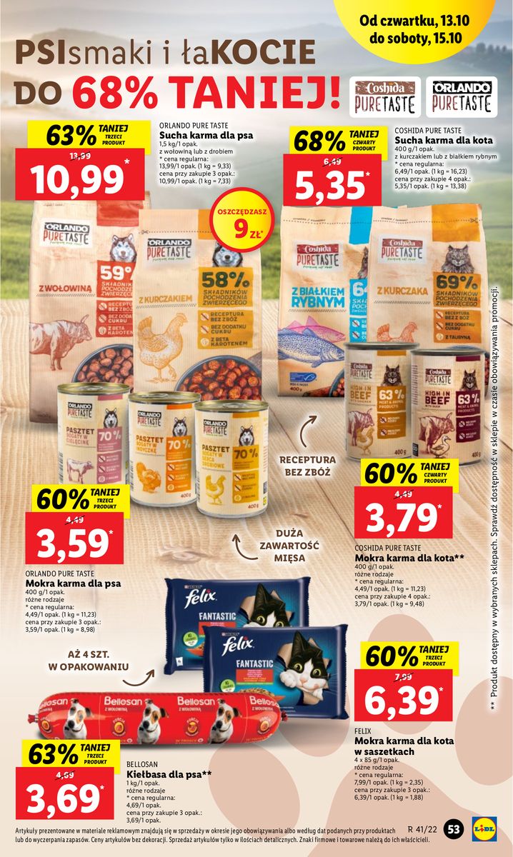 Gazetka OFERTA WAŻNA OD 13.10 DO 15.10