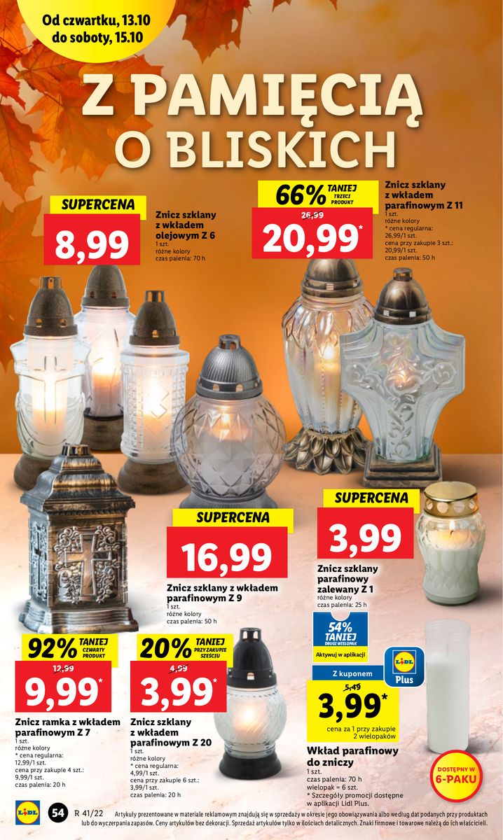 Gazetka OFERTA WAŻNA OD 13.10 DO 15.10