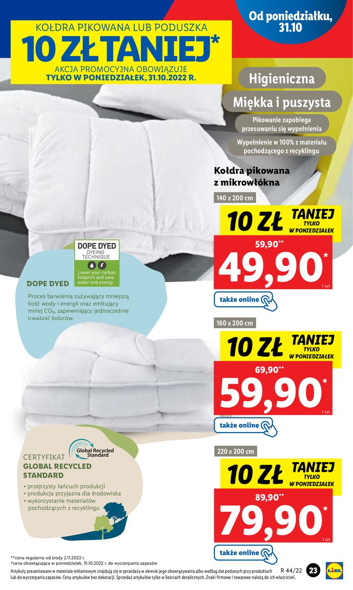 Gazetka OFERTA WAŻNA OD 31.10