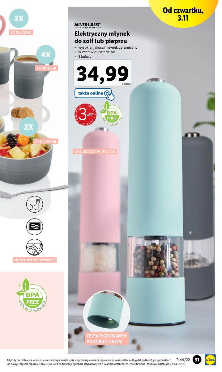 Gazetka OFERTA WAŻNA OD 31.10