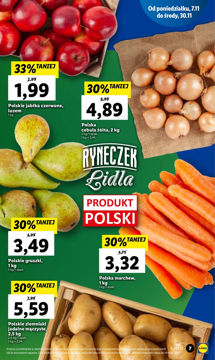 Gazetka OFERTA WAŻNA OD 07.11 DO 09.11