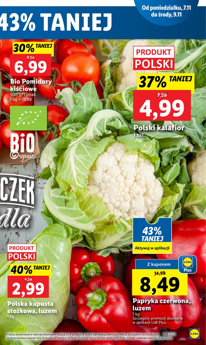 Gazetka OFERTA WAŻNA OD 07.11 DO 09.11
