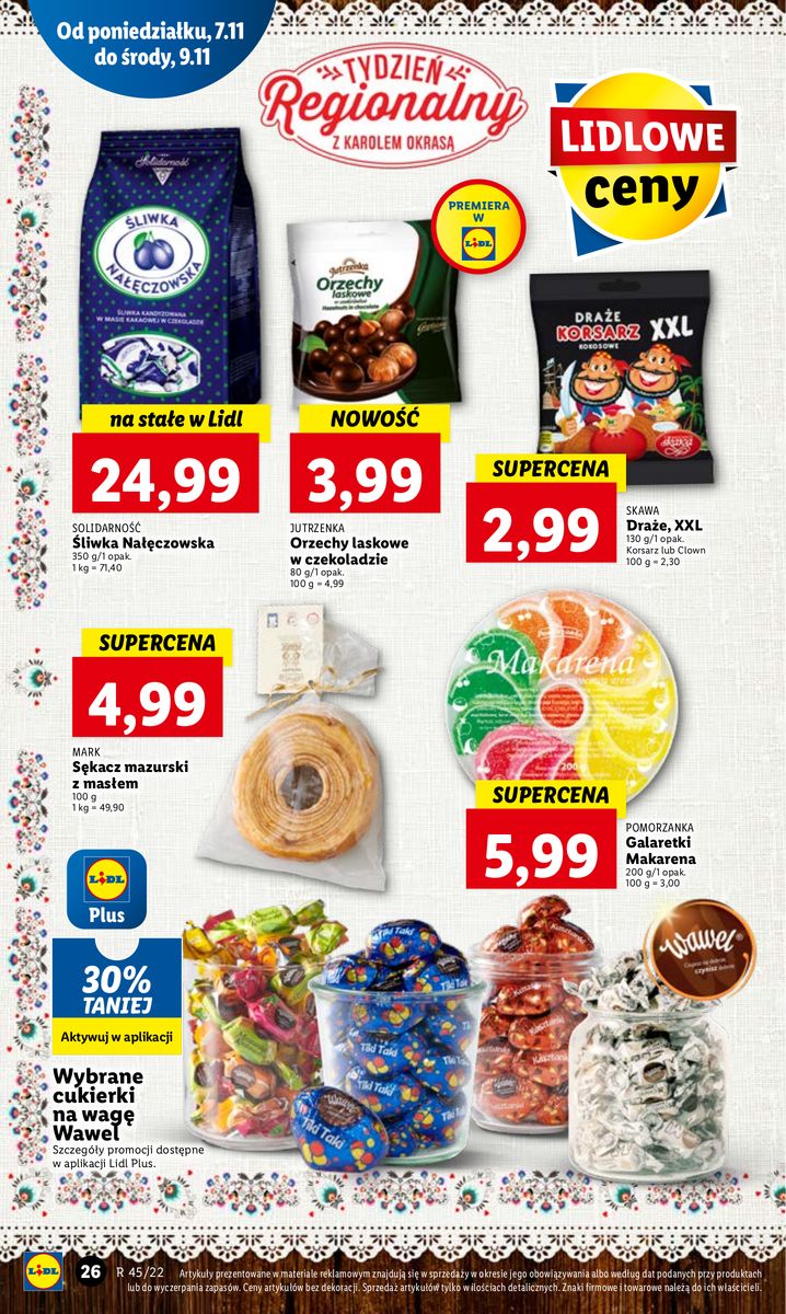 Gazetka OFERTA WAŻNA OD 07.11 DO 09.11