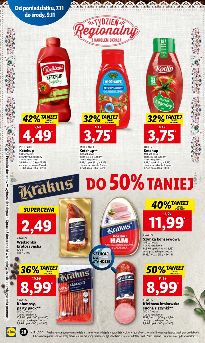 Gazetka OFERTA WAŻNA OD 07.11 DO 09.11