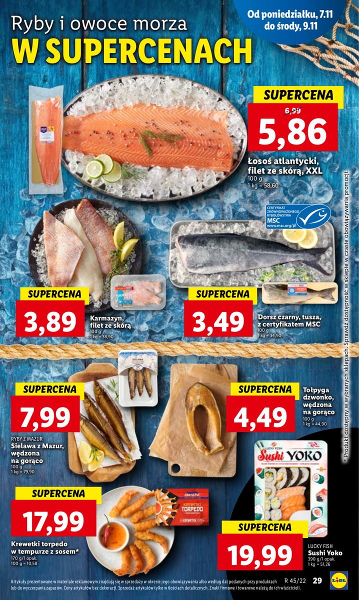 Gazetka OFERTA WAŻNA OD 07.11 DO 09.11