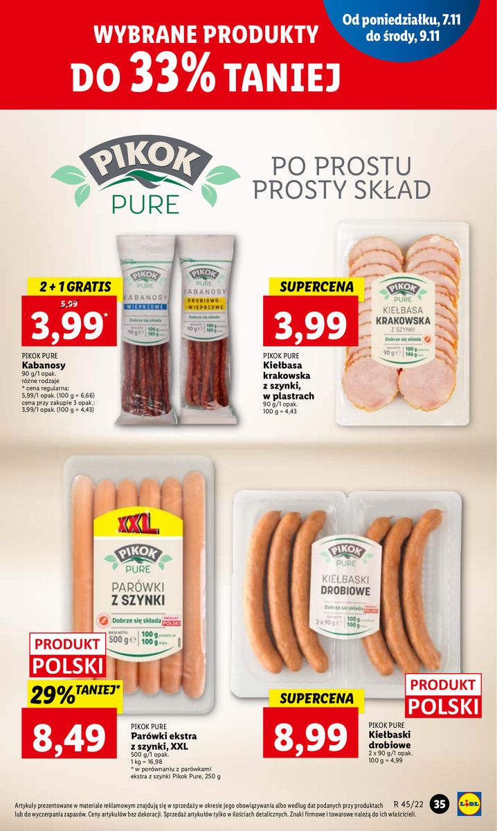 Gazetka OFERTA WAŻNA OD 07.11 DO 09.11
