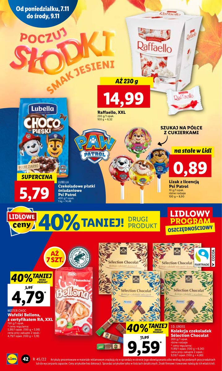 Gazetka OFERTA WAŻNA OD 07.11 DO 09.11