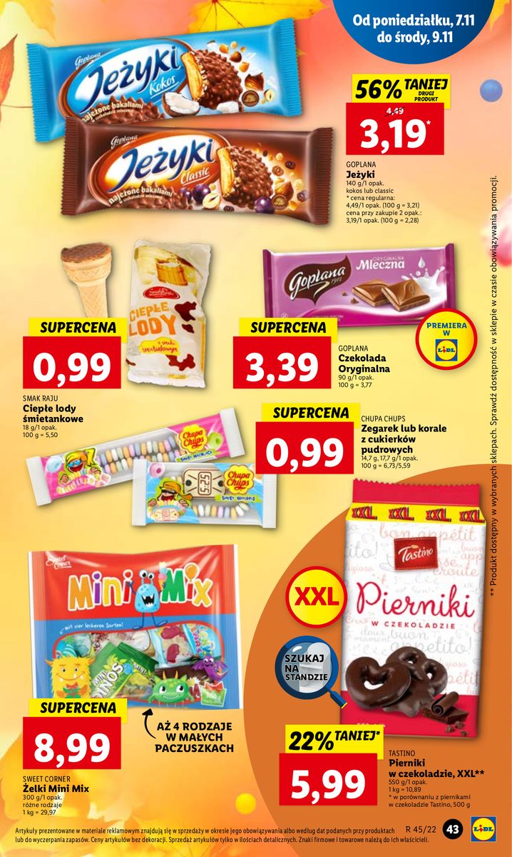 Gazetka OFERTA WAŻNA OD 07.11 DO 09.11