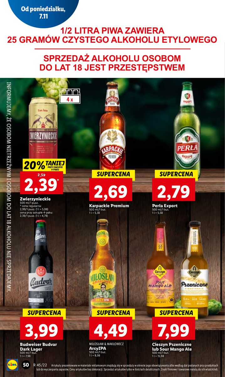 Gazetka OFERTA WAŻNA OD 07.11 DO 09.11