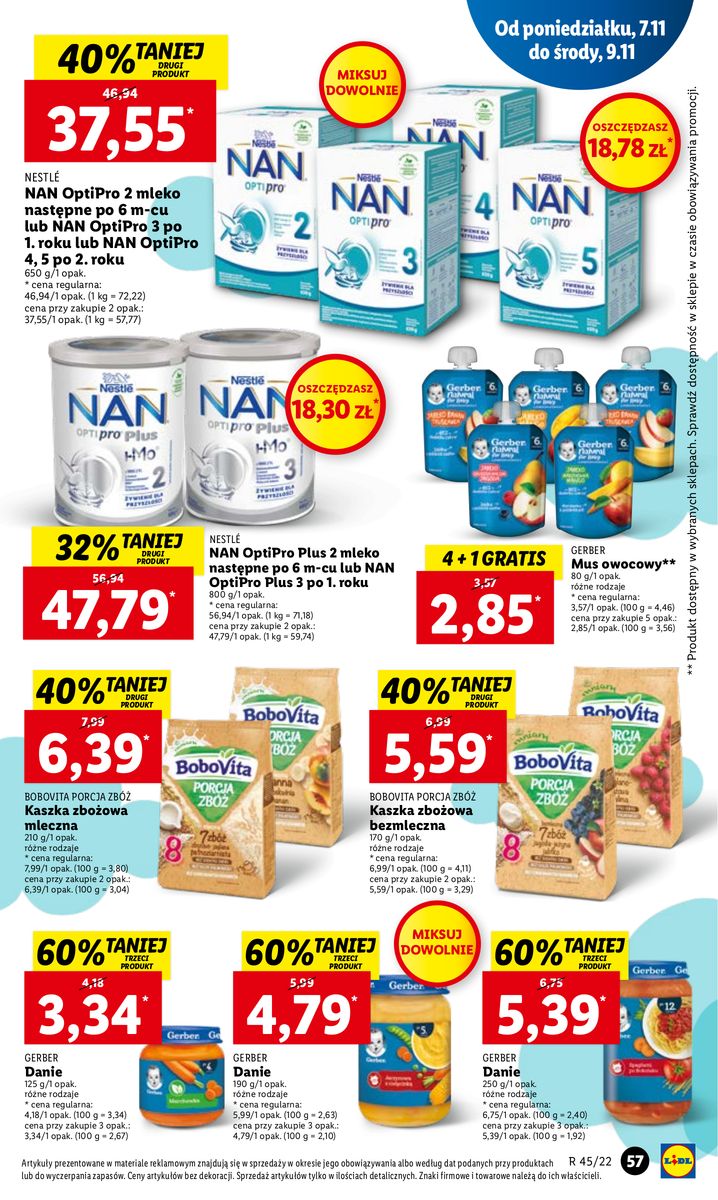 Gazetka OFERTA WAŻNA OD 07.11 DO 09.11