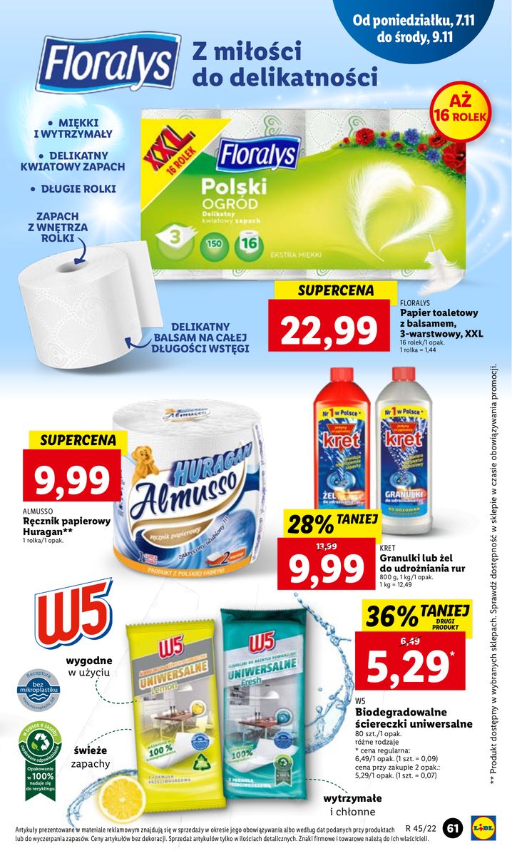 Gazetka OFERTA WAŻNA OD 07.11 DO 09.11