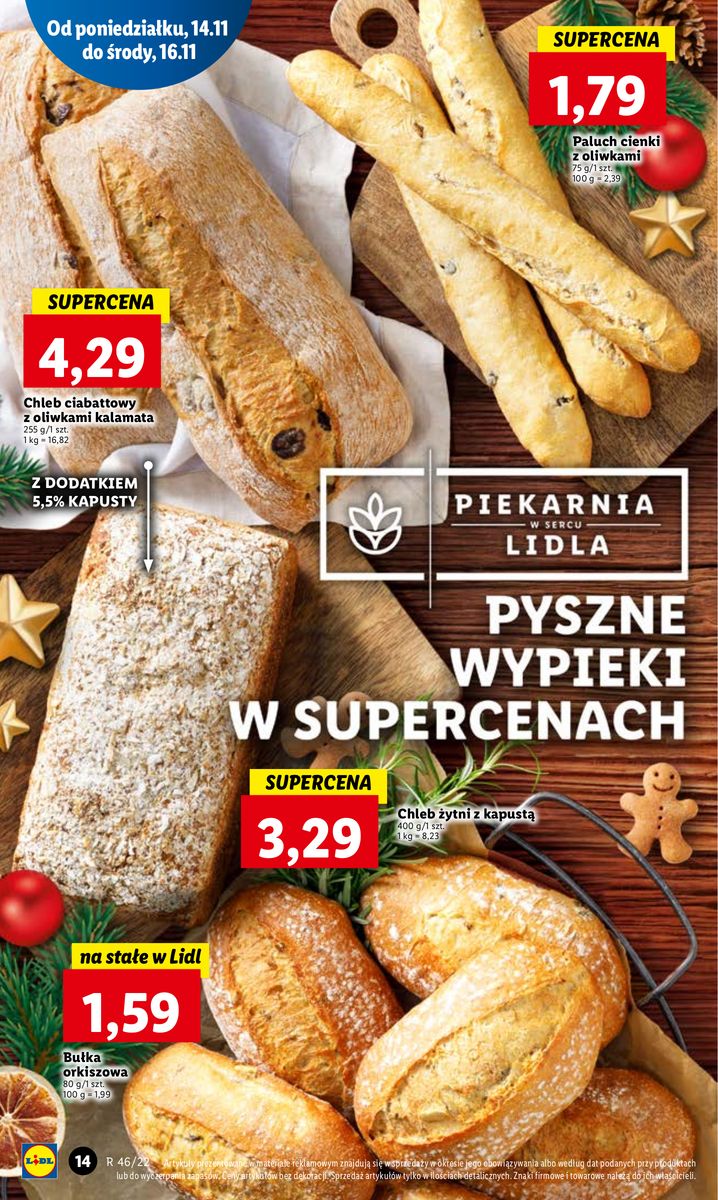 Gazetka OFERTA WAŻNA OD 14.11 DO 16.11