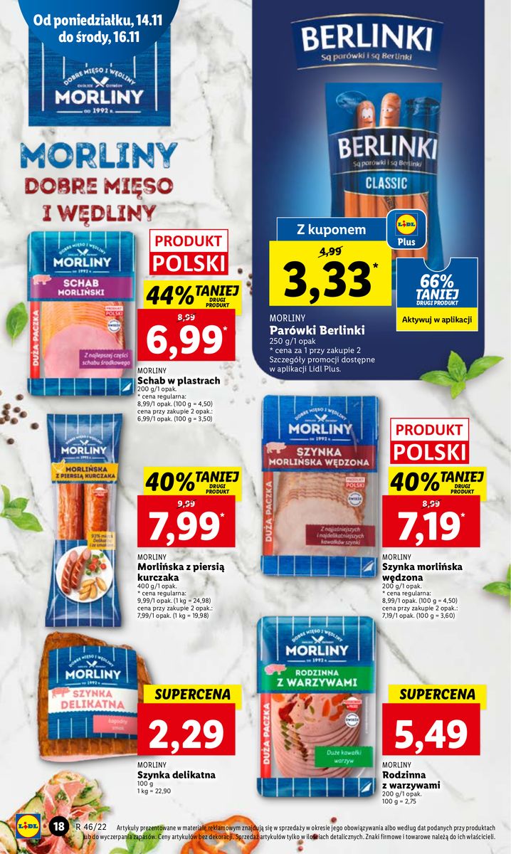 Gazetka OFERTA WAŻNA OD 14.11 DO 16.11