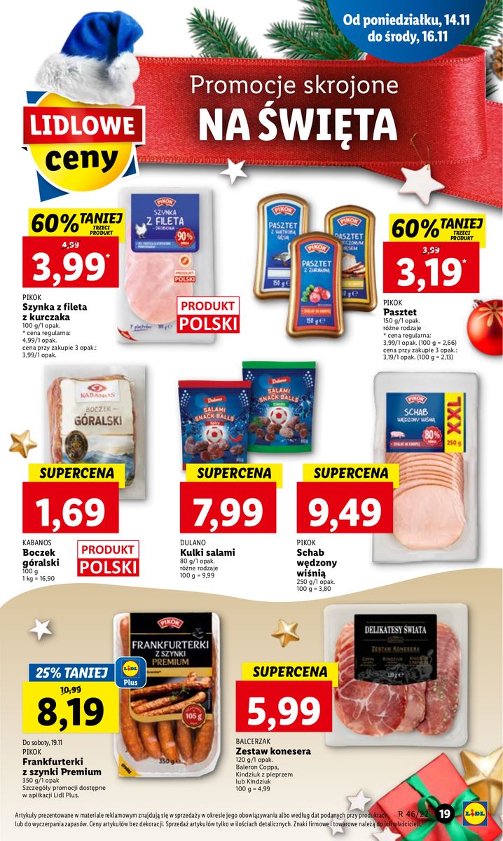 Gazetka OFERTA WAŻNA OD 14.11 DO 16.11
