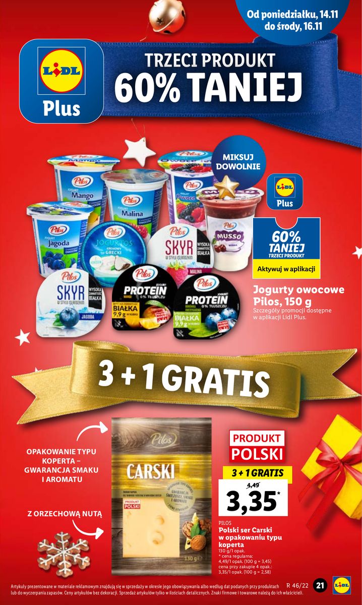 Gazetka OFERTA WAŻNA OD 14.11 DO 16.11