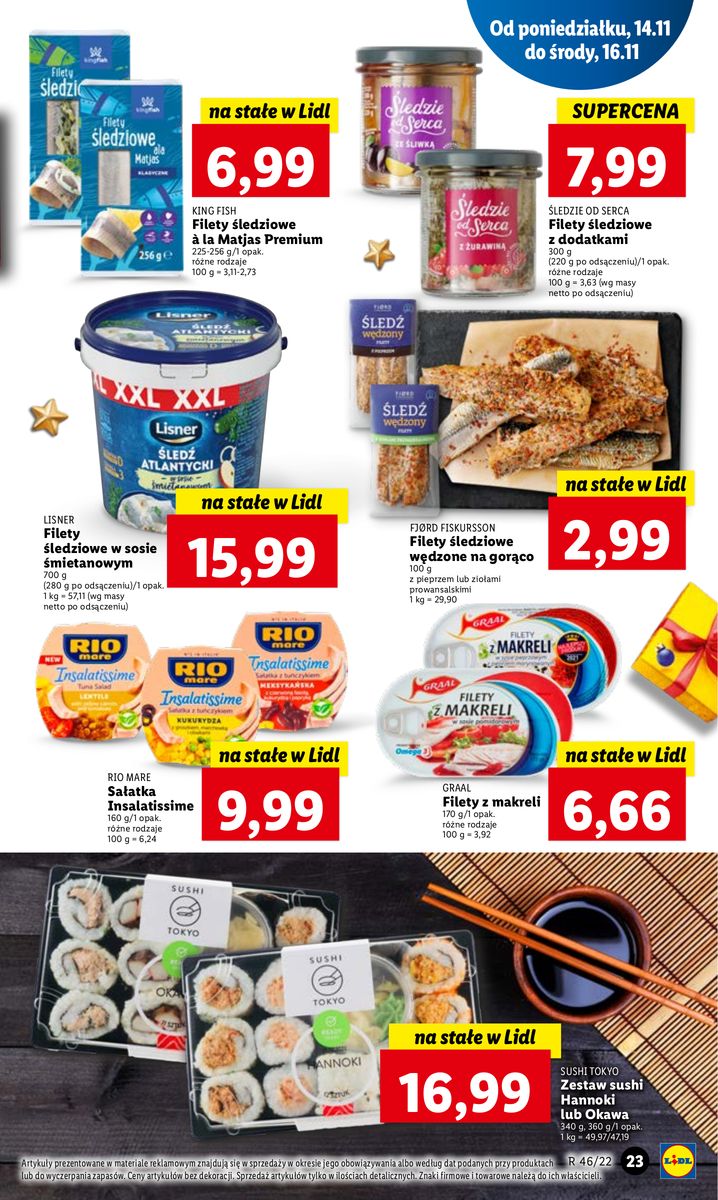 Gazetka OFERTA WAŻNA OD 14.11 DO 16.11