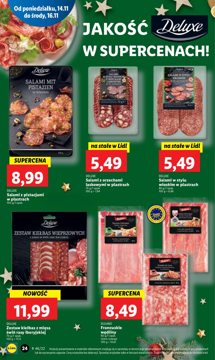 Gazetka OFERTA WAŻNA OD 14.11 DO 16.11