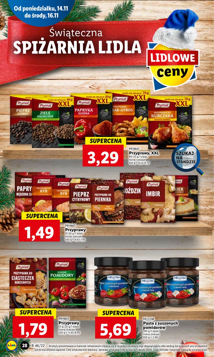 Gazetka OFERTA WAŻNA OD 14.11 DO 16.11