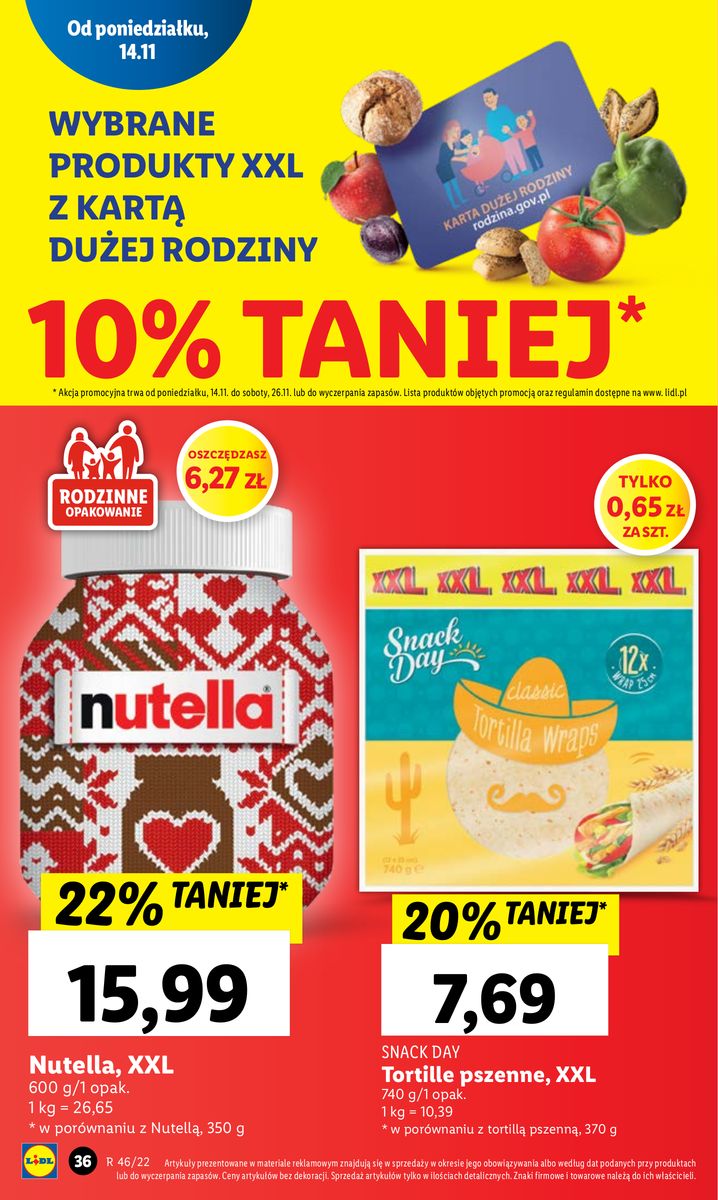 Gazetka OFERTA WAŻNA OD 14.11 DO 16.11