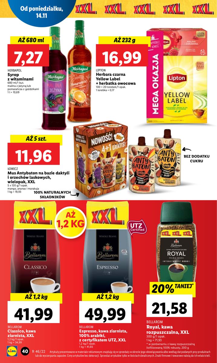 Gazetka OFERTA WAŻNA OD 14.11 DO 16.11