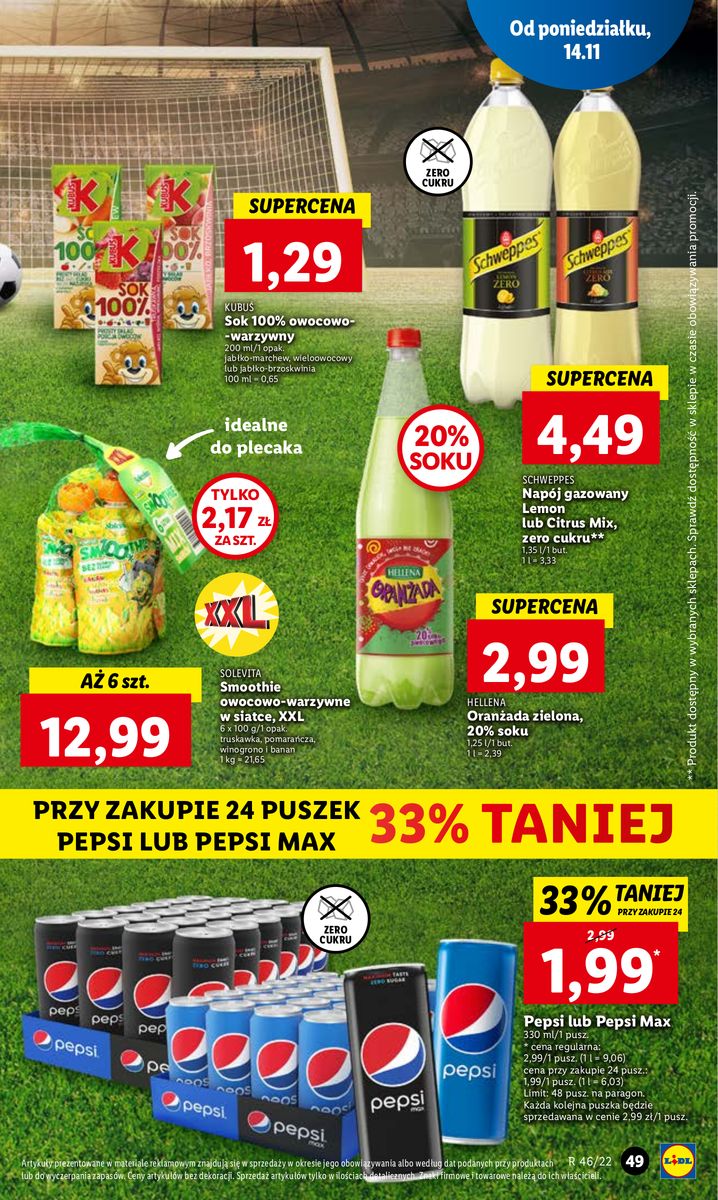 Gazetka OFERTA WAŻNA OD 14.11 DO 16.11