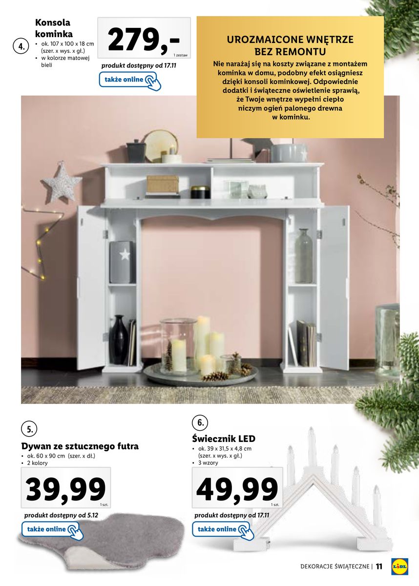 Gazetka KATALOG DEKORACJE ŚWIĄTECZNE