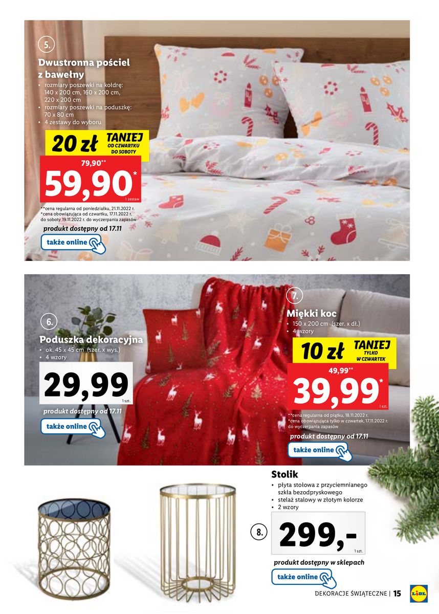 Gazetka KATALOG DEKORACJE ŚWIĄTECZNE