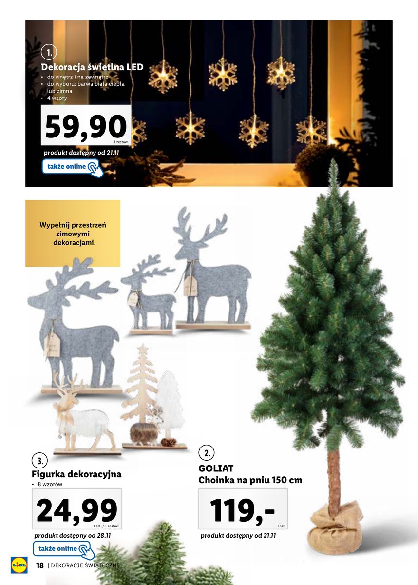 Gazetka KATALOG DEKORACJE ŚWIĄTECZNE