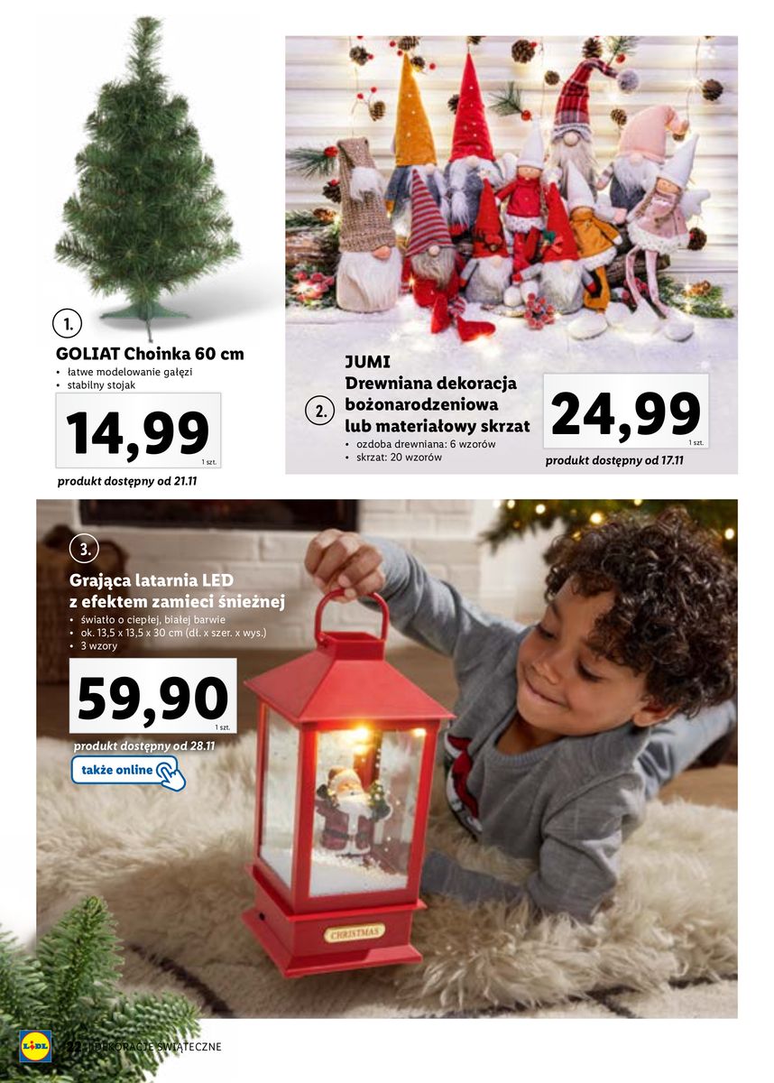 Gazetka KATALOG DEKORACJE ŚWIĄTECZNE