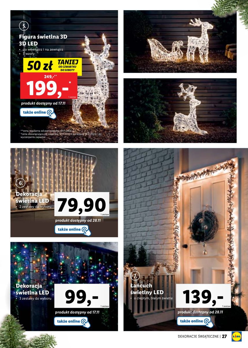 Gazetka KATALOG DEKORACJE ŚWIĄTECZNE