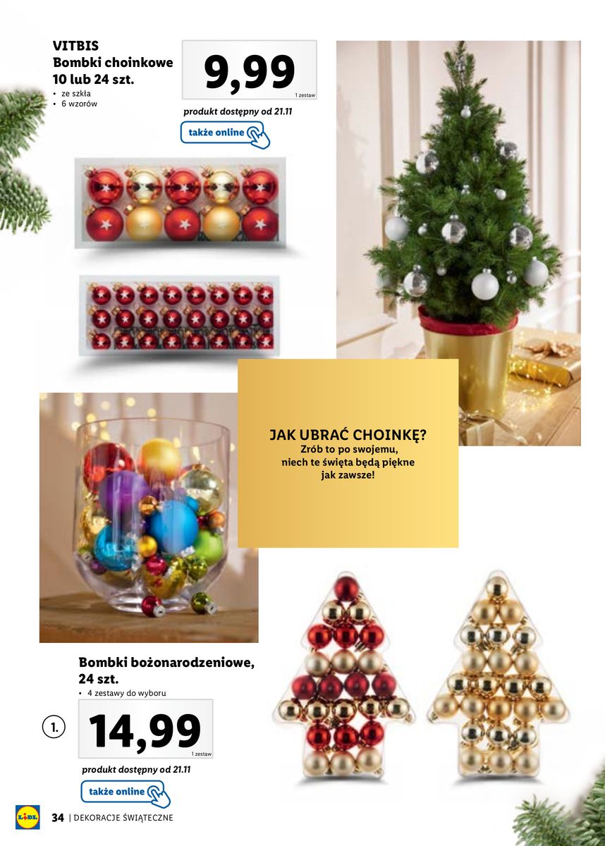 Gazetka KATALOG DEKORACJE ŚWIĄTECZNE