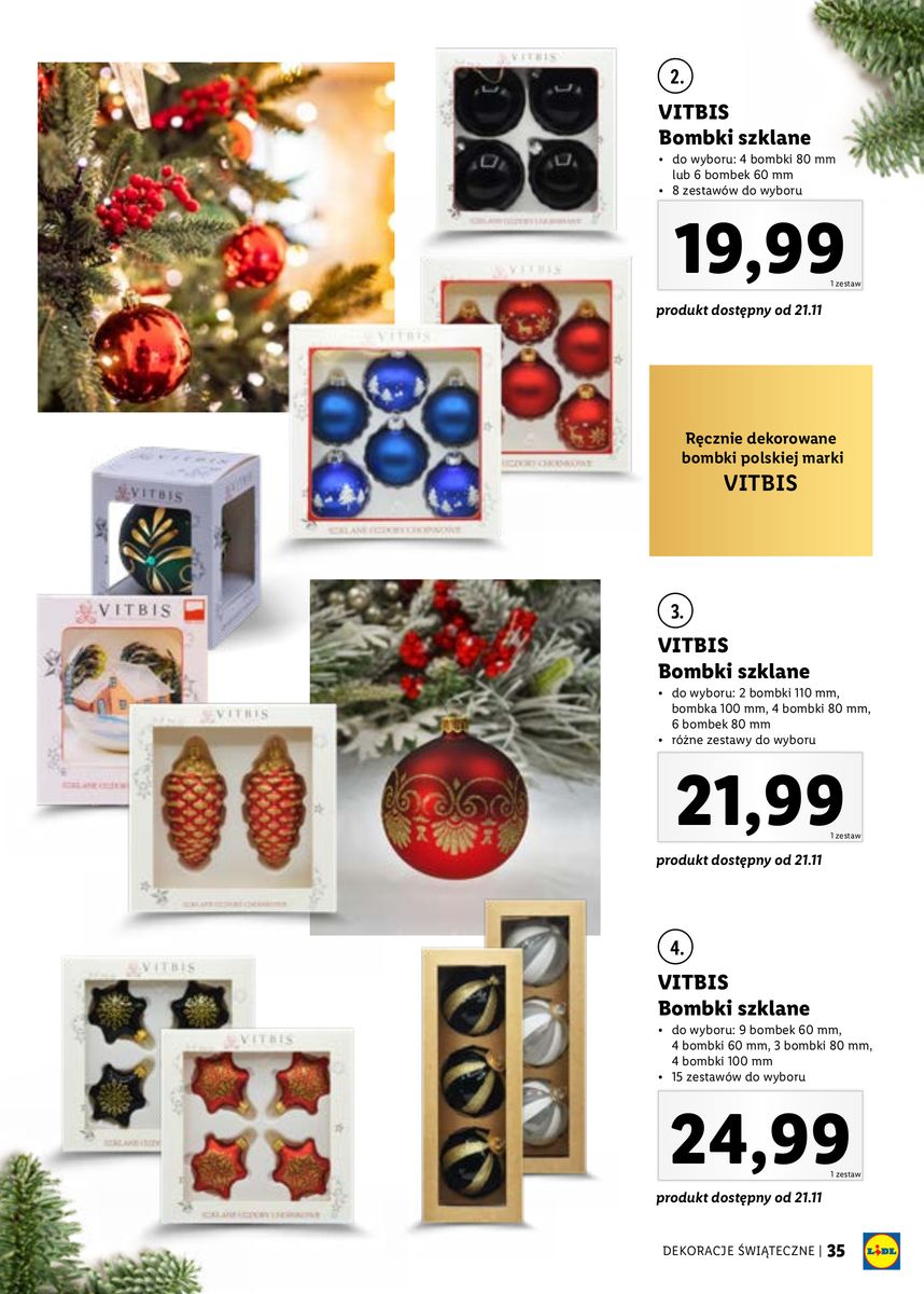 Gazetka KATALOG DEKORACJE ŚWIĄTECZNE