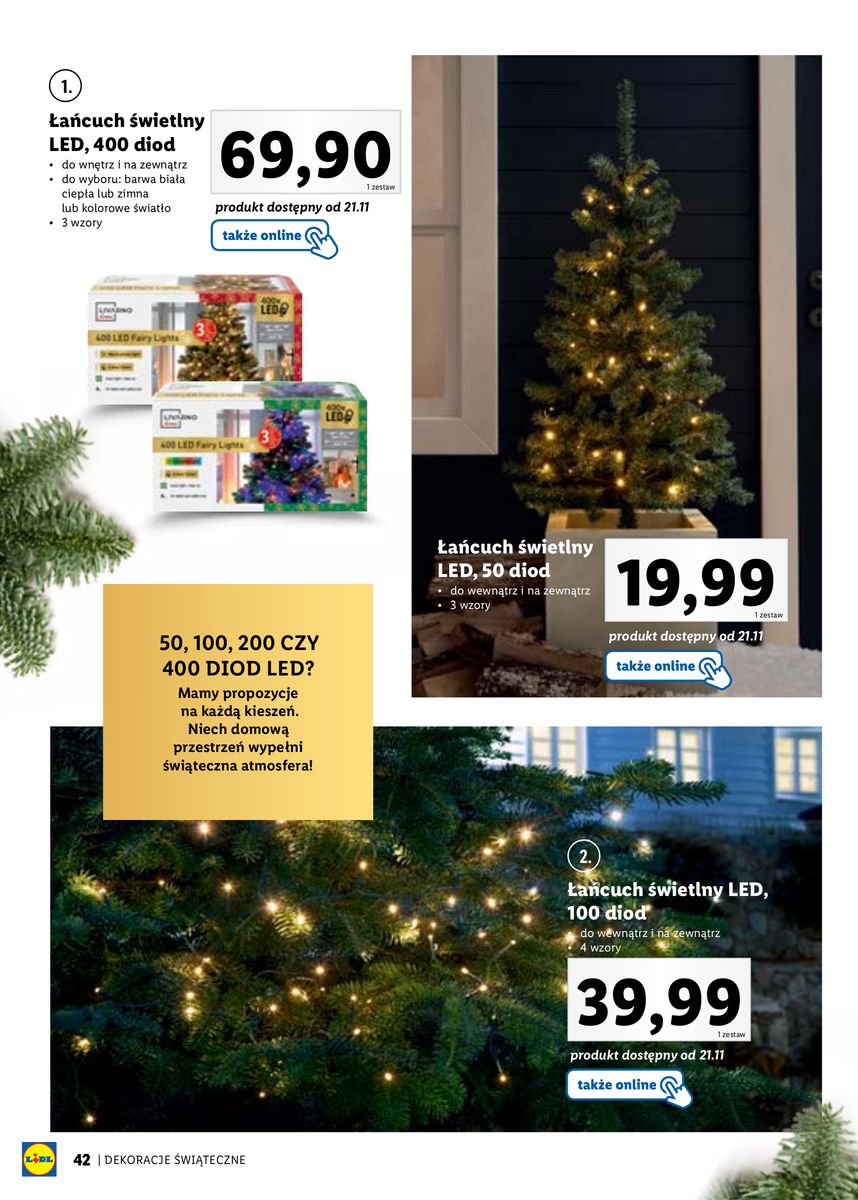 Gazetka KATALOG DEKORACJE ŚWIĄTECZNE