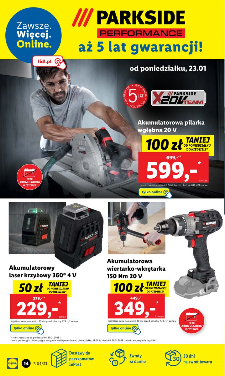 Gazetka OFERTA WAŻNA OD 23.01