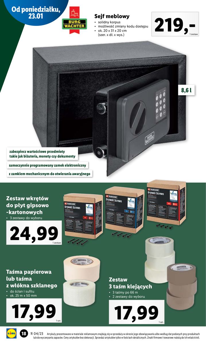 Gazetka OFERTA WAŻNA OD 23.01