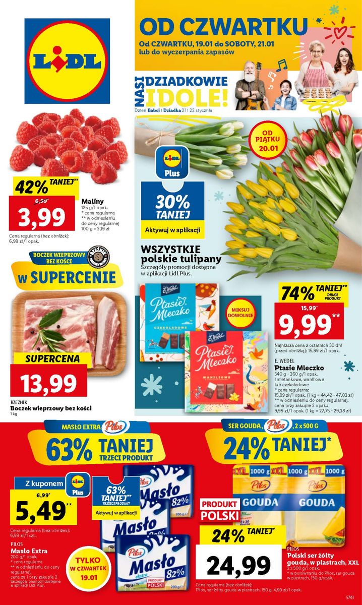 Gazetka OFERTA WAŻNA OD 19.01 DO 21.01