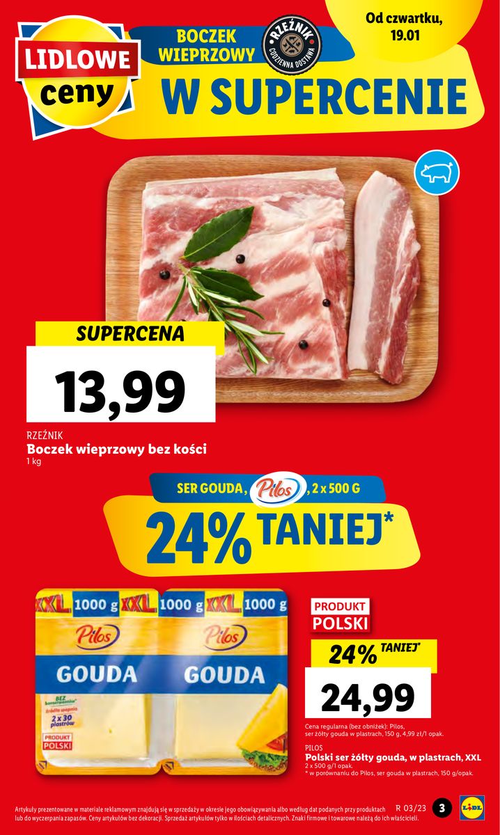 Gazetka OFERTA WAŻNA OD 19.01 DO 21.01